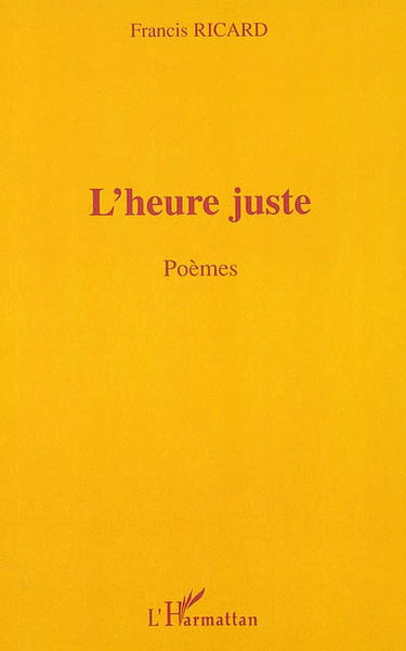L'heure juste