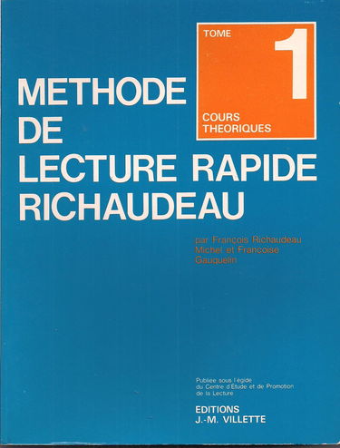 Méthode de lecture rapide Richaudeau