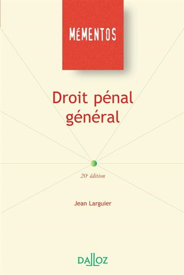 Droit pénal général