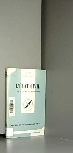 L'Etat civil