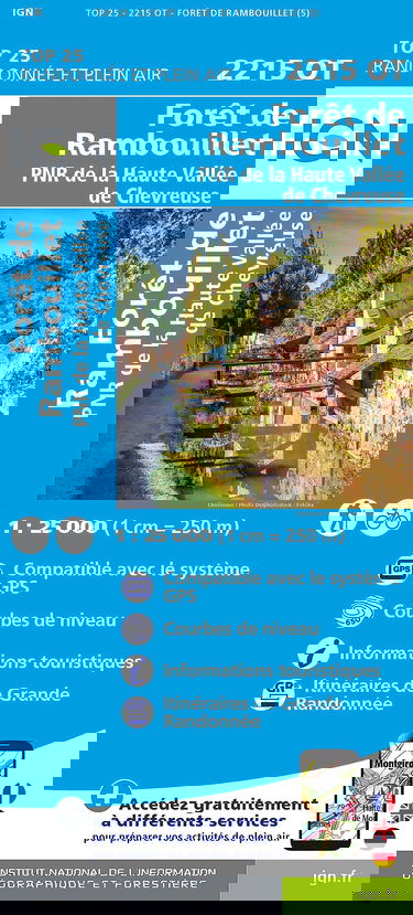 2215OT Foret de rambouillet, pnr de la hte vallee de chevreuse / recto