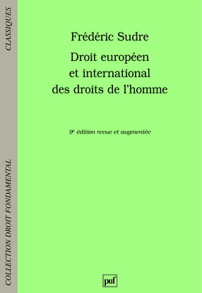 Droit européen et international des droits de l'homme