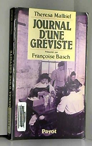 Couverture de Journal d'une gréviste