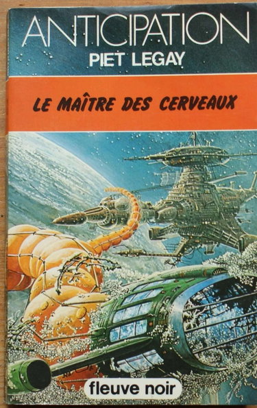 Couverture de Le Maître des cerveaux par Piet Legay