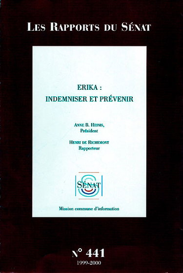 Couverture de Erika : indemniser et prévenir