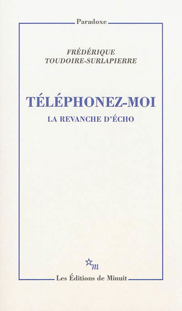 Téléphonez-moi : la revanche d'Echo