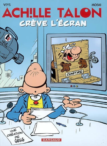 Couverture de Achille Talon. Vol. 47. Achille Talon crève l'écran