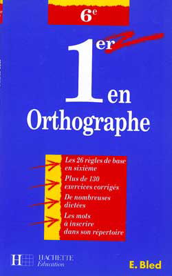 1er en orthographe, 6e