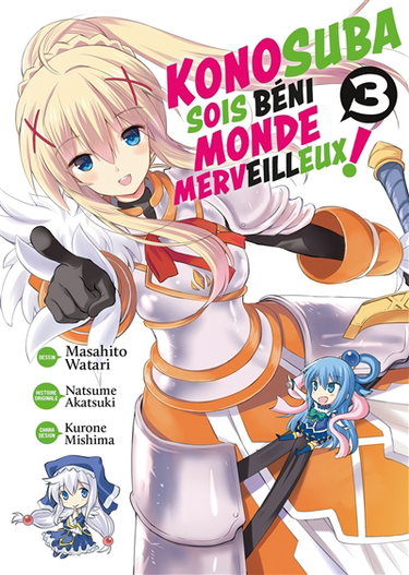 Couverture de Konosuba : sois béni monde merveilleux !. Vol. 3