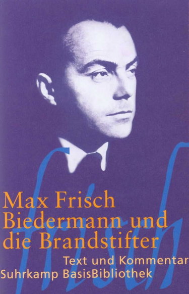 Couverture de Biedermann und die Brandstifter: Ein Lehrstück ohne Lehre par Max Frisch