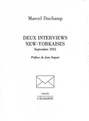 Deux interviews new-yorkaises : septembre 1915