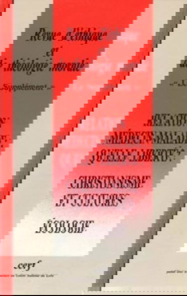 Revue d'éthique et de théologie morale 192