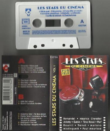 Couverture de Les stars du cinéma volume 1