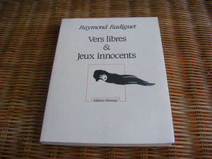 Vers libres. Jeux innocents