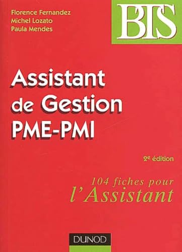 Assistant de gestion PME-PMI, 2e édition