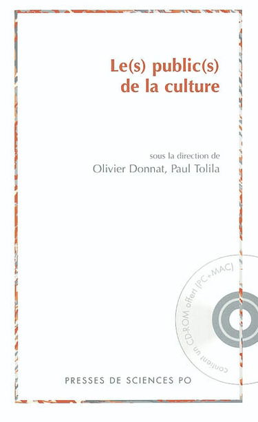 Le(s) public(s) de la culture : politiques publiques et équipements cultures