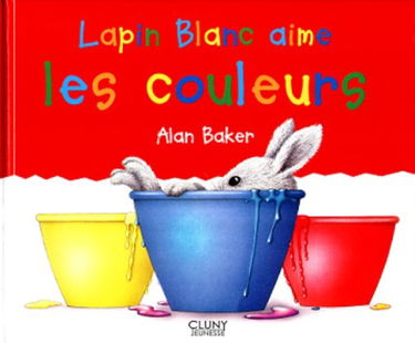 Hdi-lapin blanc aime couleurs