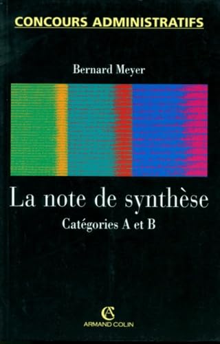 La note de synthèse