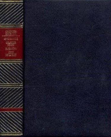 Couverture de Oeuvres completes de georges simenon tome 5 : 45? a l'ombre, quartier negre, faubourg, ceux de la soif