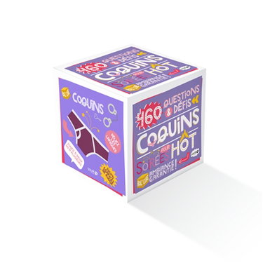 Couverture de Coquins : 460 questions & défis pour soirées hot