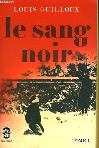 Couverture de Le Sang noir tome 1 par Louis Guilloux