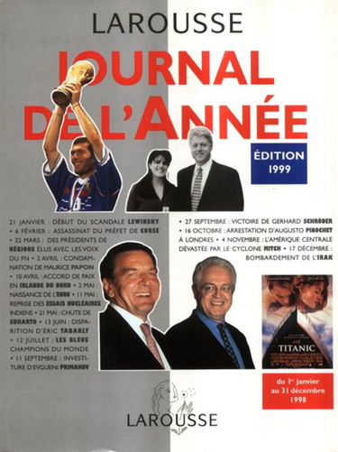 Journal de l'année 1999