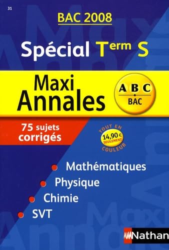 Maxi annales terminale S