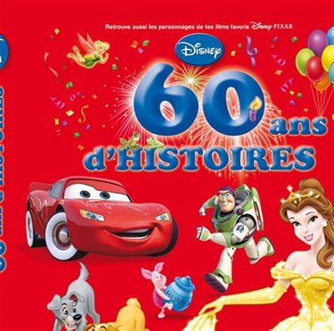Couverture de Disney, 60 ans d'histoires par Walt Disney company