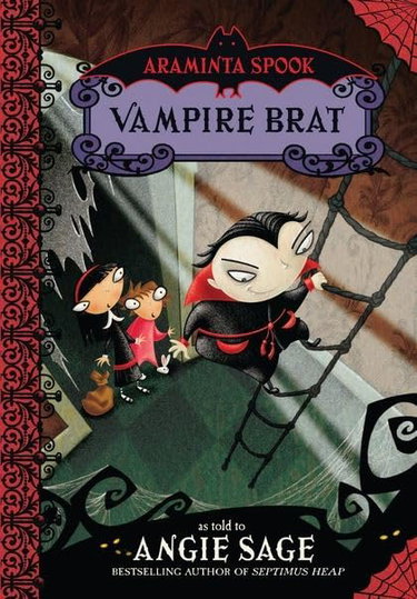 Couverture de Araminta Spook: Vampire Brat par Angie Sage