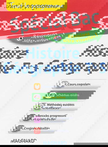 Histoire géographie, terminale S