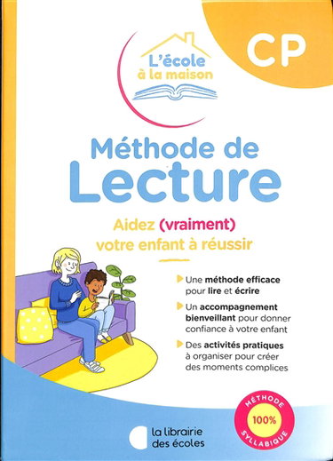 Couverture de Méthode de lecture CP : aidez (vraiment) votre enfant à réussir