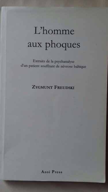 Couverture de L'homme aux phoques : Un vrai et faux manuscrit retrouvé