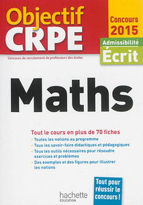 Maths : admissibilité, écrit 2015 : tout le cours en plus de 70 fiches