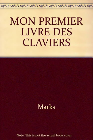 Mon premier livre de claviers
