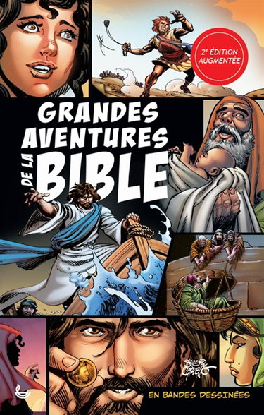 Couverture de Grandes aventures de la Bible en bandes dessinées