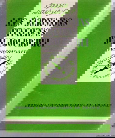 Les Ecrivains italiens d'aujourd'hui