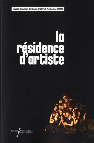 Couverture de La résidence d'artiste
