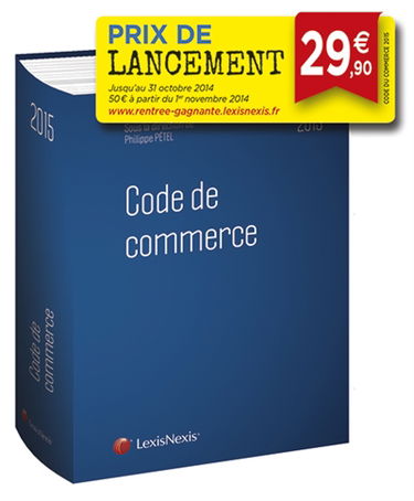 Code de commerce 2015