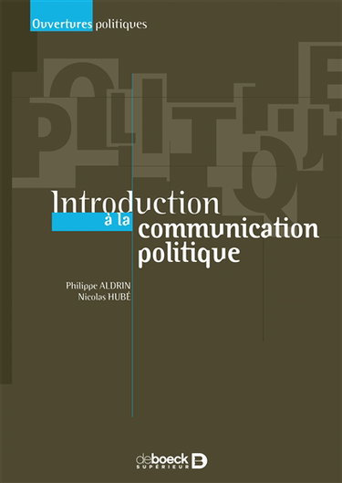 Couverture de Introduction à la communication politique
