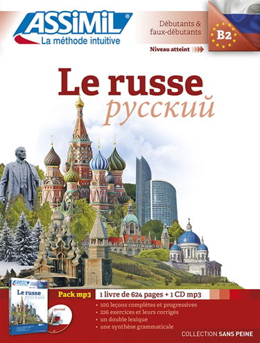 Le russe : débutants & faux débutants, niveau atteint B2 : pack MP3
