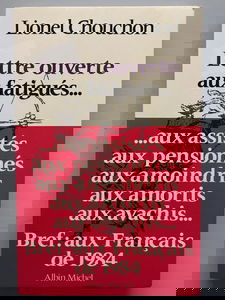 Lettre ouverte aux fatigués