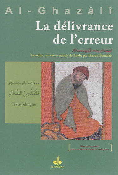 Couverture de La délivrance de l'erreur. Al- munqidh min al-dalal