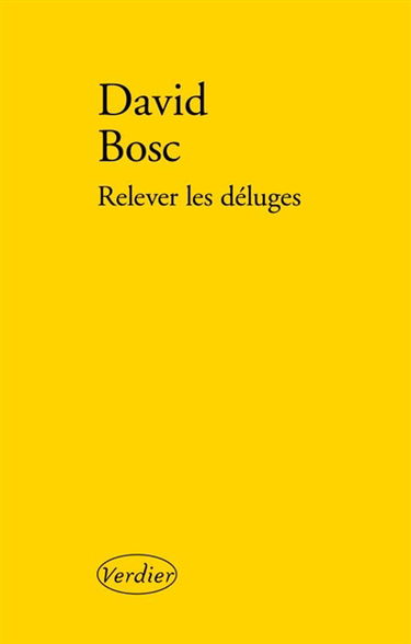 Relever les déluges : récits