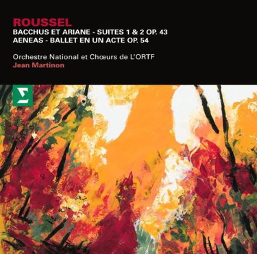 Couverture de Roussel : Bacchus et ariane, Aeneas