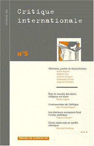 La critique internationale, numéro 5