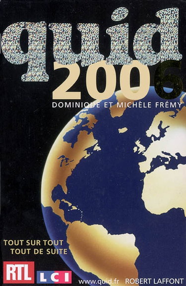 Couverture de Quid 2006 : tout sur tout, tout de suite