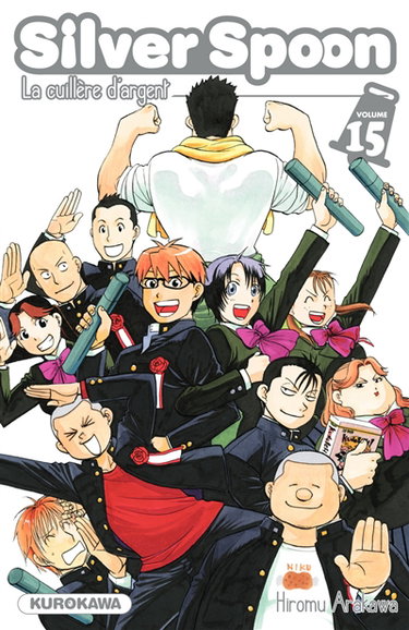 Couverture de Silver spoon : la cuillère d'argent. Vol. 15