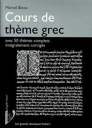 Couverture de Cours de thème grec