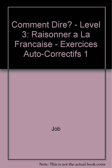 Raisonner à la française : exercices 1