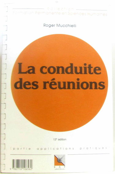La Conduite des réunions